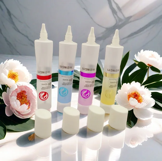 22 Transparent, Detachable, Pointed Tip, Oval-Shaped Tube