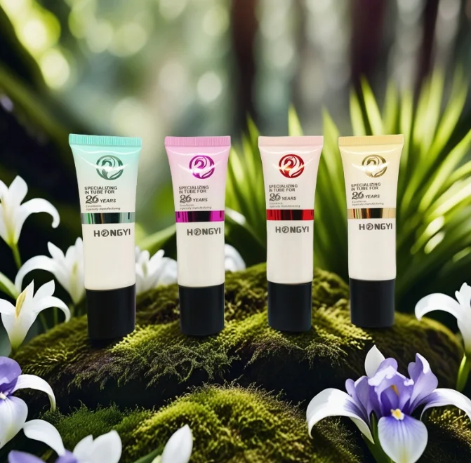 25 Transparent, Detachable, Pointed Tip, Oval-Shaped Tube-2