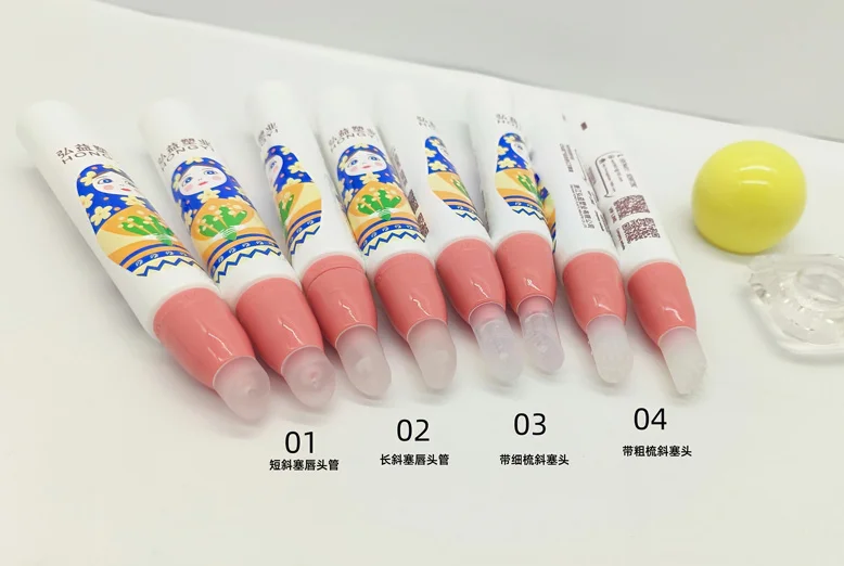19 silicone lip plastic tube