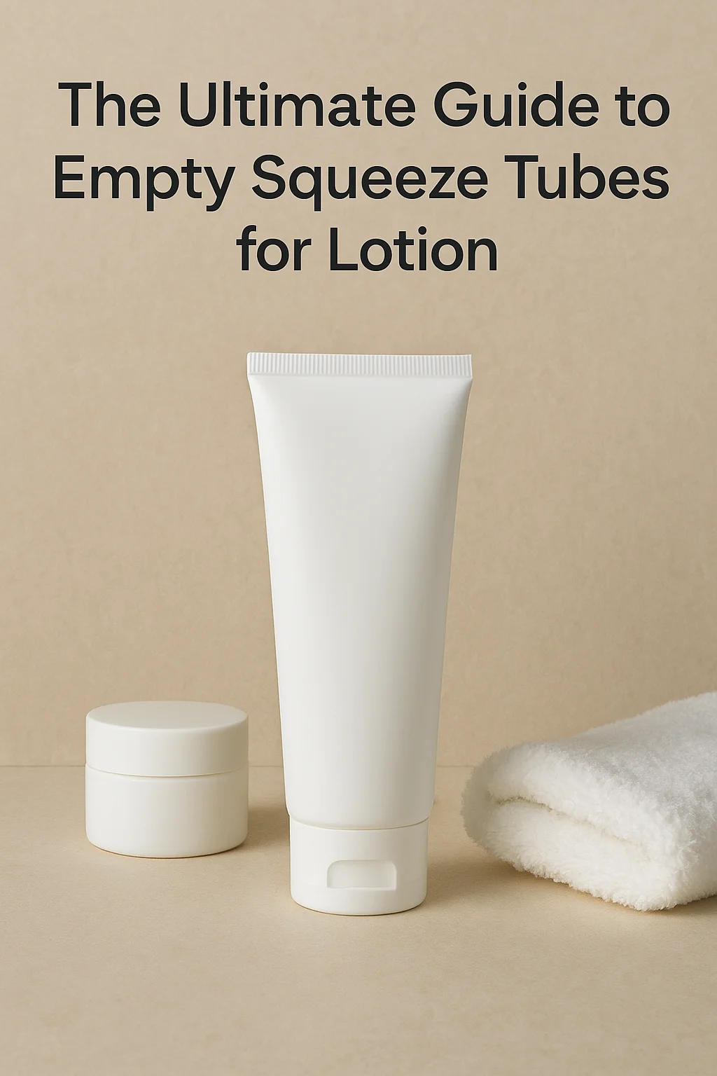 The Ultimate Guide to Empty Squeeze Tubes for Lotion
