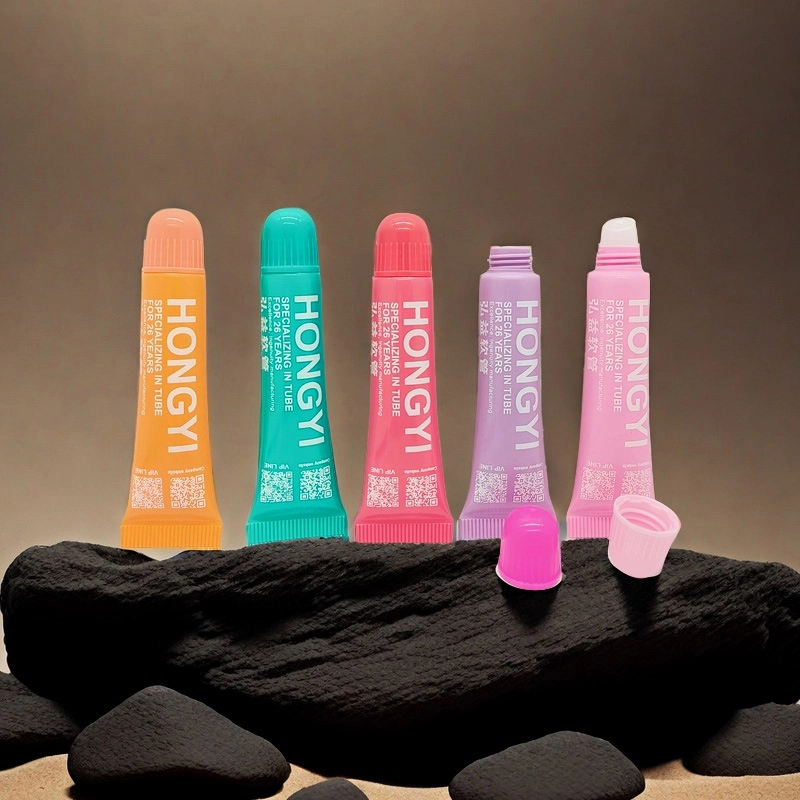 soft tube packing bottle of different colors