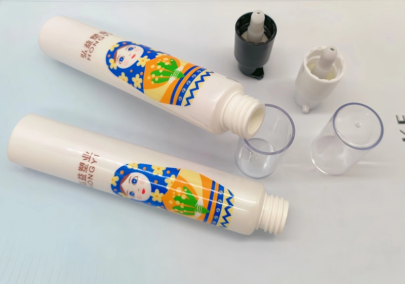 25 pump head plastic tube,toiletries, raw materials and semi-finished product packaging bottles