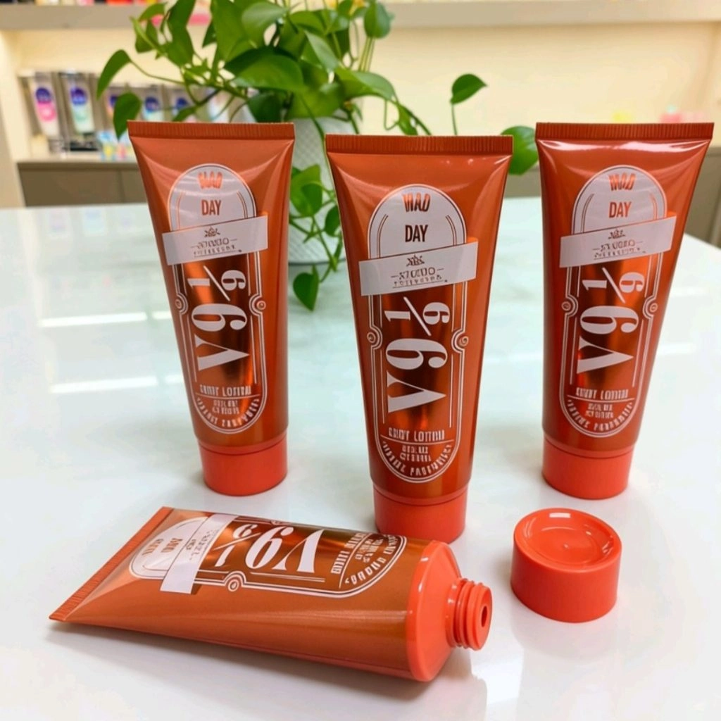 45mm diameter, 160 gramsmL capacity, red label, high-density PE soft tube