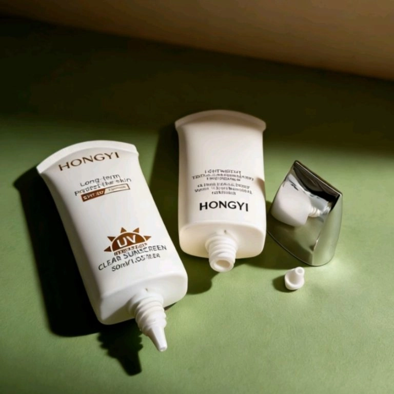 sunscreen squeeze tubes