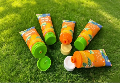 50 tubes, diameter 220mm, capacity 220g/ml, orange color, PE soft tube
